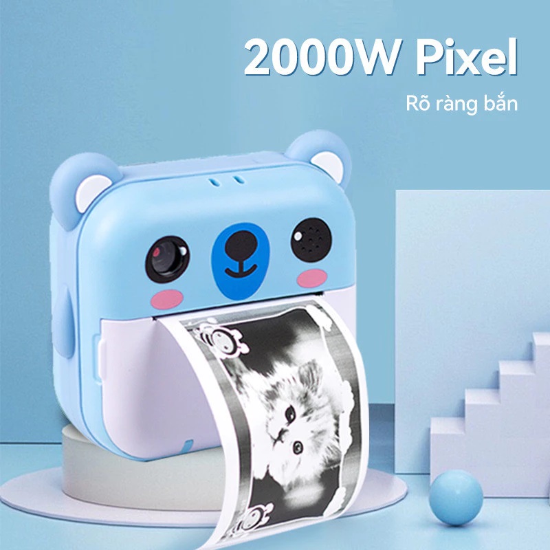 Đánh Giá Máy Ảnh Mini In Nhiệt CLUBLU - tính năng