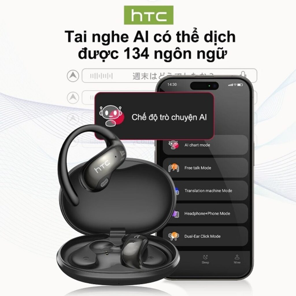 Tai nghe phiên dịch AI HTC NE19