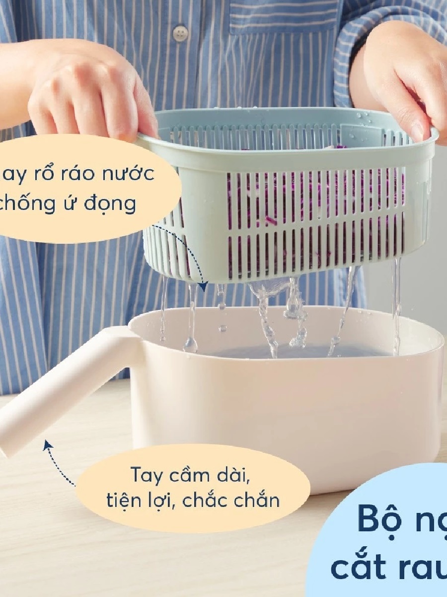 Bộ Nạo Cắt Rau Củ Đa Năng YOKO Inochi - chi tiết 2