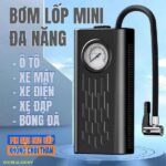 Bơm Lốp Mini Dùng Pin Sạc