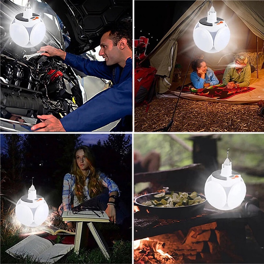 Bóng Đèn Led Năng Lượng Mặt Trờ - chi tiếti