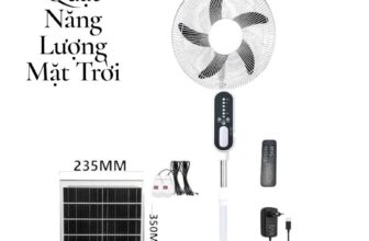 Quạt Năng Lượng Mặt Trời Tích Điện