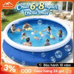 Setup Bể Bơi Hơi Gia Đình