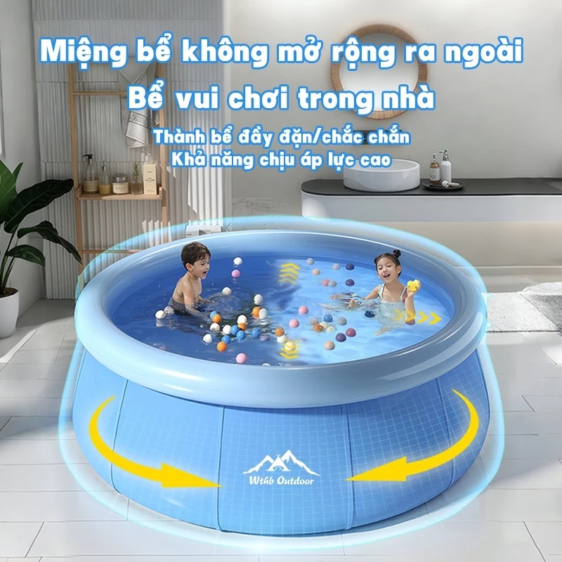 Setup Bể Bơi Hơi Gia Đình - Chi tiết 1