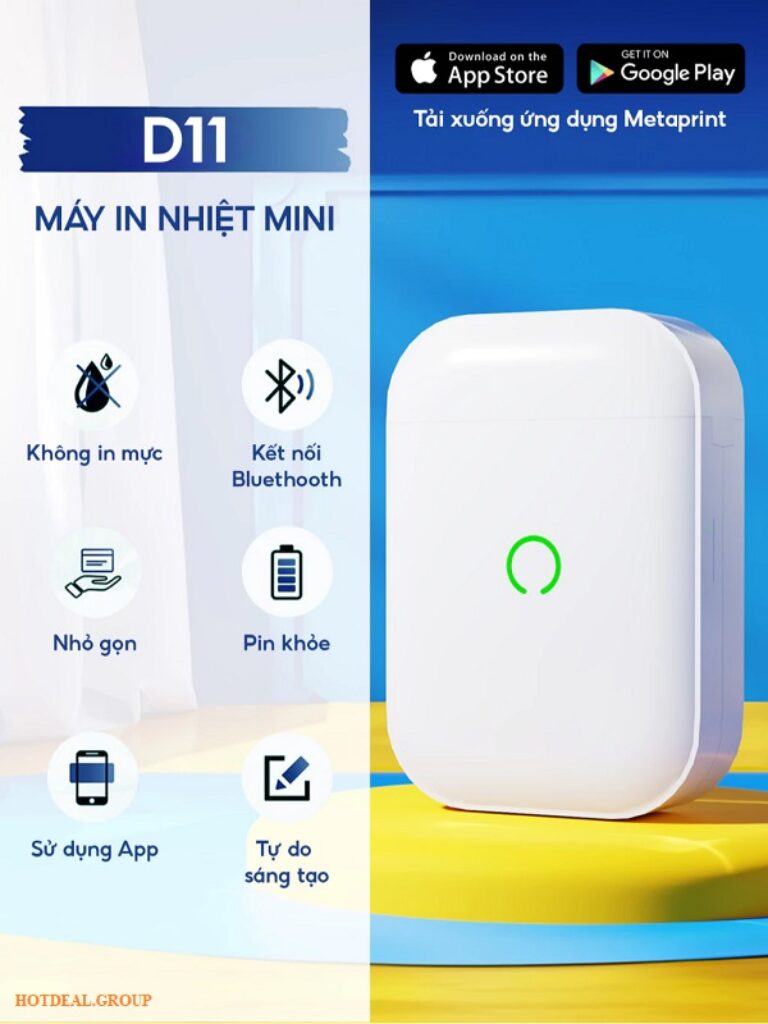 máy in nhiệt mini D11