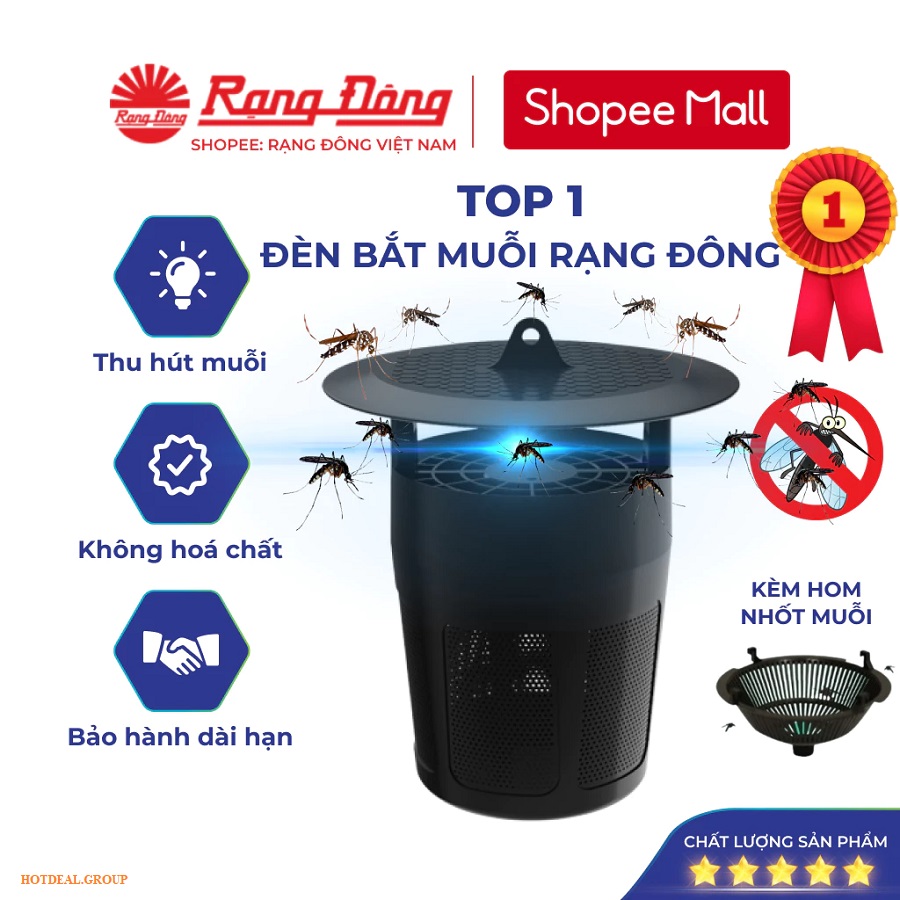 Đèn Bắt Muỗi Rạng Đông