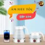 Ấm Đun Nước Mini Gấp Gọn 600ml Có Đáng Mua Khi Đi Du Lịch?
