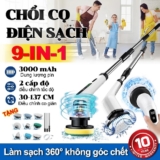 Review Chổi Cọ Điện Không Dây MODOFO (9 Đầu): Có Đáng Tiền Thay Thế Chổi Thường?