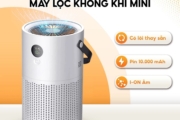 Đánh Giá Máy Lọc Không Khí Mini YAMAZAKI AP01: Lọc Bụi Mịn, Tối Ưu Cho Phòng Ngủ