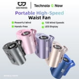 Quạt mini treo eo và cổ Goojodoq GFS011 có đáng mua không? Review thực tế trước khi mua